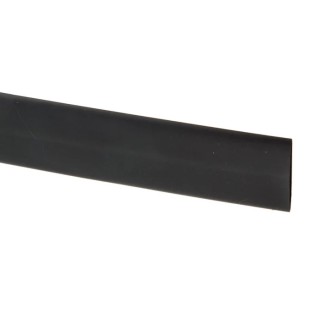 RS PRO Heat Shrink Tubing Black 19 mm Sleeve Diameter x 1.2 m Length 2:1 Shrink Ratio Polyolefin CGPT-19/9.5-0-STK