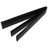RS PRO Black Polyolefin Heat Shrink Tubing 25.4 mm Sleeve Diameter x 1.2 m Length 2:1 Shrink Ratio CGPT-25.4/12.7-0-STK