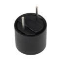 Eaton Radial Fuse, Time Delay T Characteristics, 400mA, 250V AC, 35A Breaking Capacity SR-5-400MA-BK