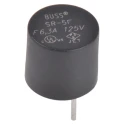 Eaton Non-Resettable Fuse Radial 6.3A 125V ac Fast Acting SR-5F-6-3A-BK