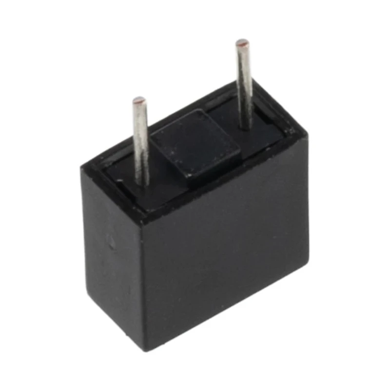 Eaton Fuse, Radial Lead 5A Current Rating, 250V AC Time Delay, Plastic Body SS-5-5A-BK