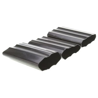 Alpha Wire Halogen Free Polyolefin Heat Shrink Tubing, Black 63.5 mm Sleeve Diameter x 152 mm Length 5.6:1 F62121/2 BK072