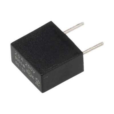 Eaton Fuse Radial 2.5A 250V AC Fast Acting Plastic Body SS-5F-2-5A-BK