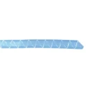 SES Sterling Spiral Cable Wrap Polyethylene Natural 7 mm Cable Diameter 50m Length PLIOSPIRE Series 08190001018