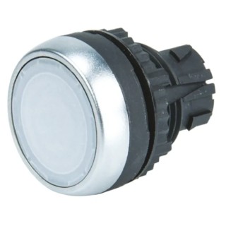 BACO White Spring Return Push Button Head 22 mm Cutout IP66 L21AH50