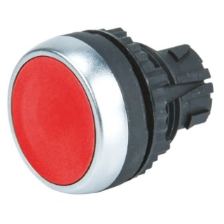 BACO Red Spring Return Push Button Head 22mm Cutout Diameter Plastic IP66 