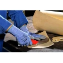 Mapa Blue High Performance Polyethylene Cut Resistant Work Gloves Size 10 Polyurethane Coating 586