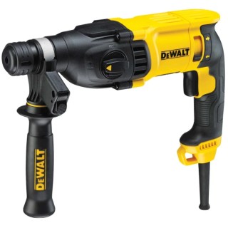 DeWALT SDS Plus 240V Corded SDS-Plus Hammer Drill 800W Brushed Motor 1500 RPM Type G 3-Pin Plug D25133K-GB