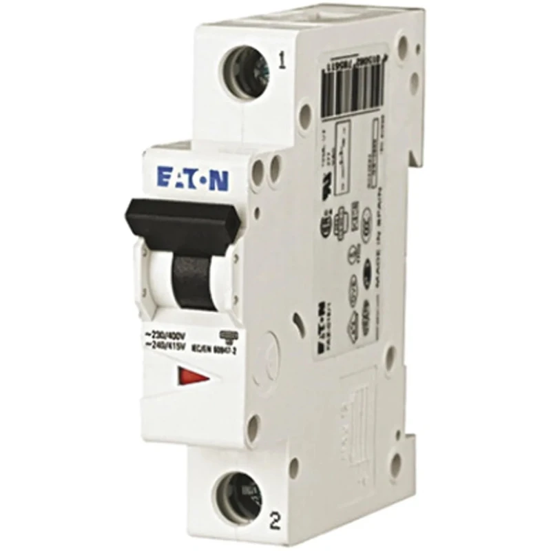 RS PRO Miniature Circuit Breaker, 1-Pole, 1A, Type C, 400V AC, 6 kA Breaking Capacity FAZ6