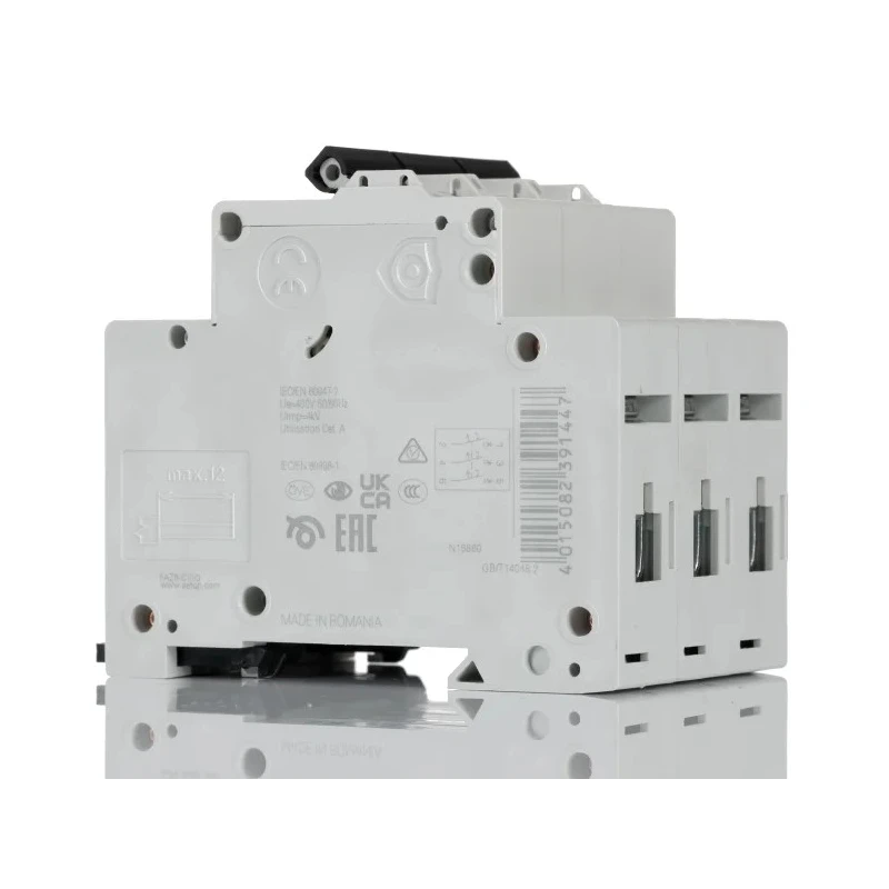 Eaton xEffect Miniature Circuit Breaker 3-Pole 10A Type C 400V AC 6 kA Breaking Capacity 239144 FAZ6-C10/3