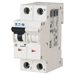 Eaton xEffect Miniature Circuit Breaker, 1-Pole, 20A, Type C, 400V AC, 6 kA Breaking Capacity FAZ6