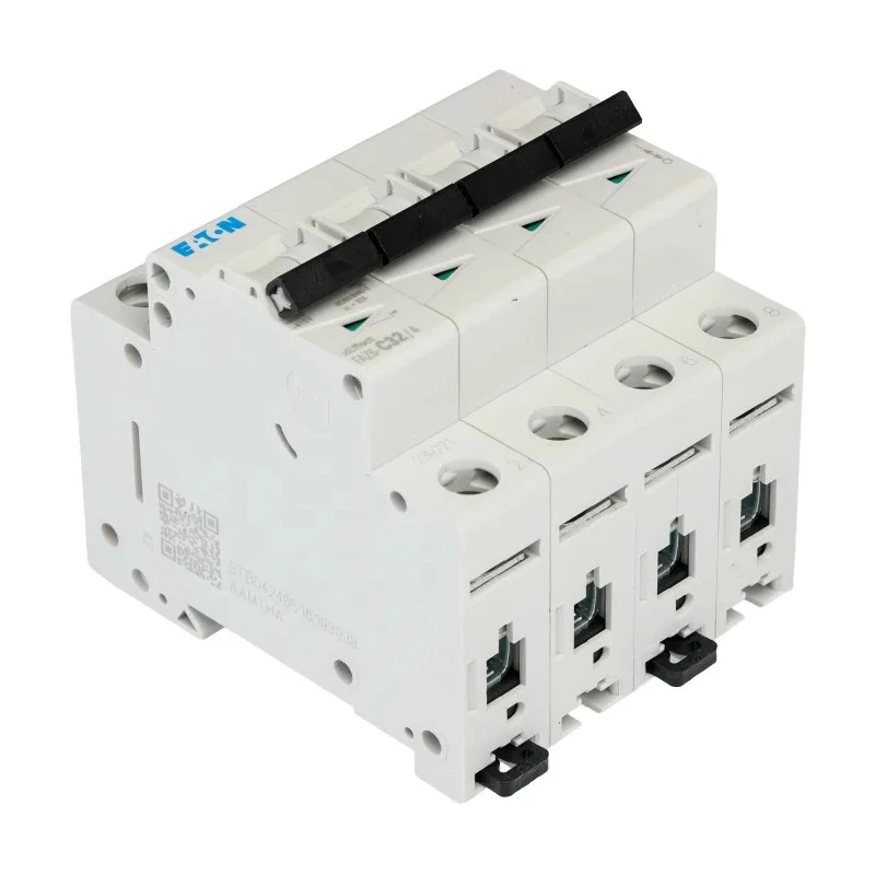 Eaton xEffect Miniature Circuit Breaker, 4-Pole, 32A, Type C, 400V AC, 6 kA Breaking Capacity FAZ6