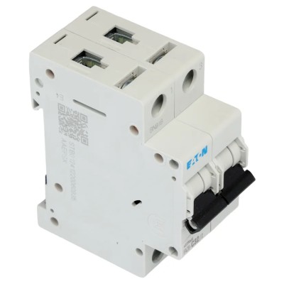 Eaton xEffect Miniature Circuit Breaker, 2-Pole, 32A, Type C, 400V AC, 6 kA Breaking Capacity 239106 FAZ6-C32/2