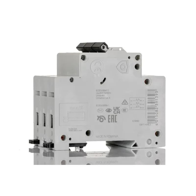 Moeller xEffect Miniature Circuit Breaker 3-Pole 6A Type C 400V AC 6 kA Breaking Capacity 239139 FAZ6-C6/3