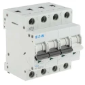 Eaton xEffect Miniature Circuit Breaker 4-Pole 32A Type C 400V AC 6kA Breaking Capacity FAZ6