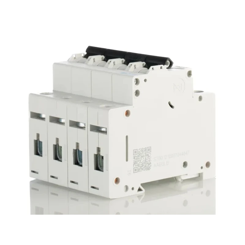 Eaton xEffect Miniature Circuit Breaker 4-Pole 63A Type C 400V AC 6 kA Breaking Capacity 239224 FAZ6-C63/4