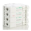 Eaton xEffect Miniature Circuit Breaker 4-Pole 63A Type C 400V AC 6 kA Breaking Capacity 239224 FAZ6-C63/4