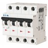 Eaton xEffect Miniature Circuit Breaker, 4-Pole, 6A, Type C, 400V AC, 6 kA Breaking Capacity FAZ6