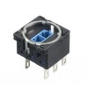 Idec Illuminated Push Button Switch Panel Mount 30 V DC LB-T2
