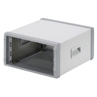 METCASE 3U 19 in Ventilated Aluminium Rack Mount Case with 350 mm Depth M6010305