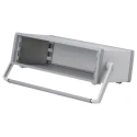 METCASE 3 U 19 in Rack Mount Instrument Case Ventilated Aluminium Grey 516.3 mm x 157.3 mm x 350 mm M6019315