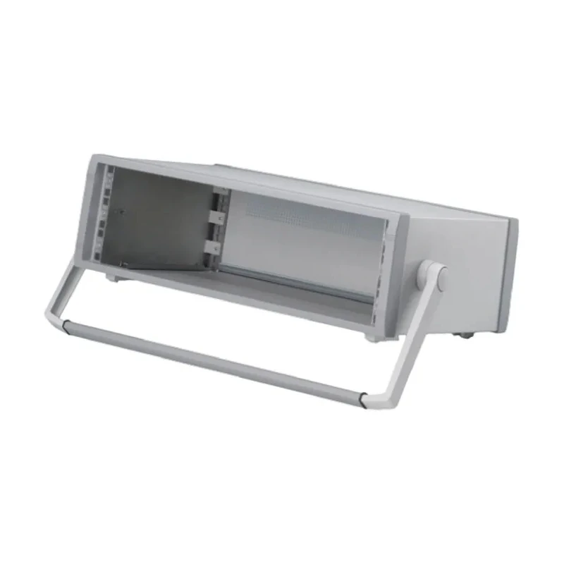 METCASE 3 U 19 in Rack Mount Instrument Case Ventilated Aluminium Grey 516.3 mm x 157.3 mm x 350 mm M6019315