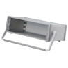 METCASE 3 U 19 in Rack Mount Instrument Case Ventilated Aluminium Grey 516.3 mm x 157.3 mm x 350 mm M6019315