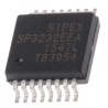 MaxLinear 2-Channel Line Transceiver TTL Inverting 16-Pin SSOP SP3232EEA-L