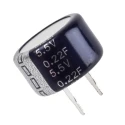 Eaton 0.22 F 5.5V dc Through Hole Supercapacitor, Polar, -20 to 80% Tolerance KW-5R5C224-R