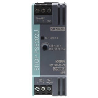 Siemens Redundancy Module for use with SITOP Power Supplies SITOP PSE202U Series 6EP1964-2BA00