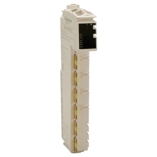 Schneider Electric PLC I/O Digital Module Modicon TM5SDI4D with DIN Rail Mounting and 60°C Max Operating Temperature TM5SDI4D