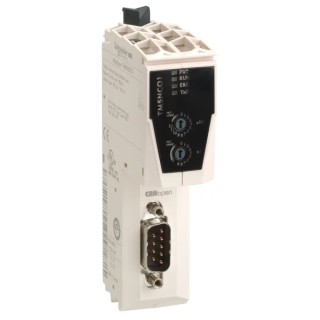Schneider Electric PLC I/O Module Modicon TM TM5NCO1 DIN Rail Mount CANopen FieldBus Interface 1.5W Power Consumption