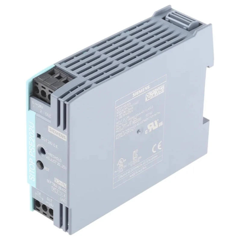 Siemens Redundancy Module Accessory with Spring Loaded Terminal for SITOP Power Supplies SITOP PSE202U Series 6EP1962-2BA00