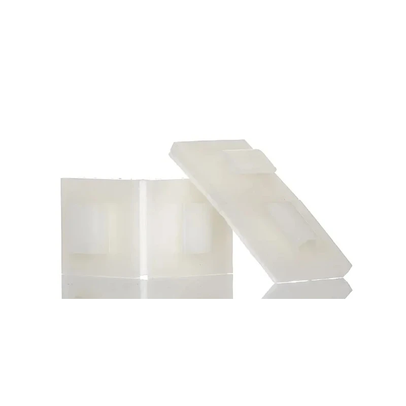 HellermannTyton Natural Polyamide 66 Cable Clip 5 mm Max Bundle Diameter Self-Adhesive 19 x 19 x 6 mm RB5-PA66-NA