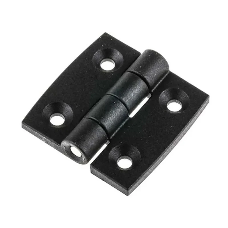 RS Pro Matt Fibreglass Reinforced Nylon Butt Hinge with Fixed Pin Screw Fixing 30mm x 30mm x 3mm 770-3006