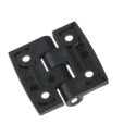 RS Pro Matt Fibreglass Reinforced Nylon Butt Hinge with Fixed Pin Screw Fixing 30mm x 30mm x 3mm 770-3006