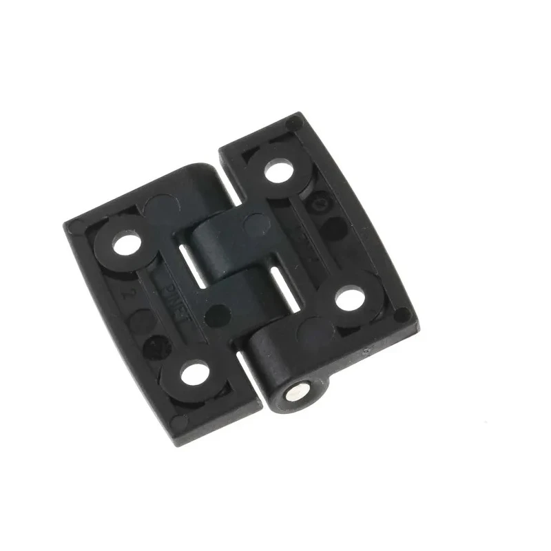 RS Pro Matt Fibreglass Reinforced Nylon Butt Hinge with Fixed Pin Screw Fixing 30mm x 30mm x 3mm 770-3006