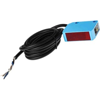 SICK Retroreflective Photoelectric Sensor, Block Sensor, 100 mm to 15 m Detection Range, Relay Output, IP67 WL250-2R1531