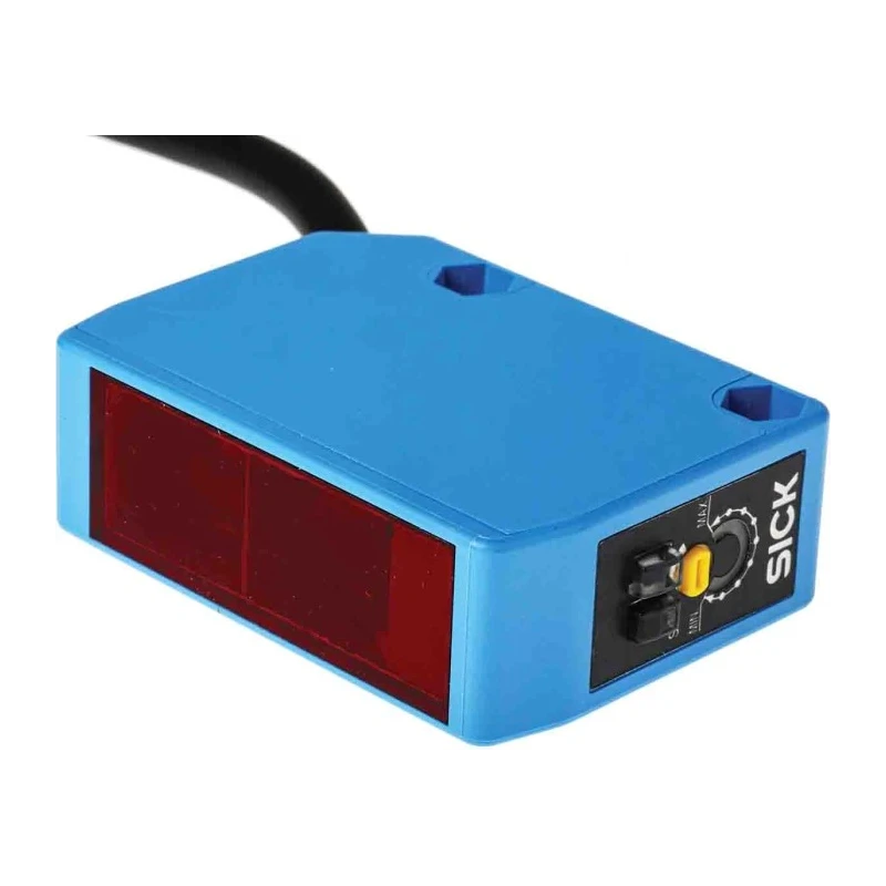 SICK Retroreflective Photoelectric Sensor, Block Sensor, 100 mm to 15 m Detection Range, Relay Output, IP67 WL250-2R1531