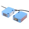SICK Through Beam Photoelectric Sensor, Block Style, 50 m Detection Range, PNP Output, IP67, WSE250-2P1131