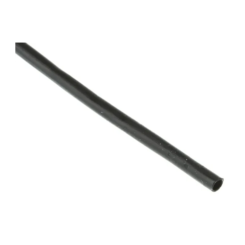 TE Connectivity Heat Shrink Tubing Black 1.6 mm Sleeve Diameter x 10 m Length 2:1 Shrink Ratio LSTT-R-1.6-0