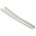 TE Connectivity Clear TFER Heat Shrink Tubing, 6.4 mm Sleeve Diameter × 1.2 m Length, 3.2:1 Shrink Ratio TFER-1/4-X