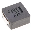 Panasonic Shielded Wirewound Surface Mount Inductor Metal Composite Core 22 μH ±20% 6.2 A Idc ETQP5M