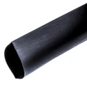 TE Connectivity Heat Shrink Tubing Black Polyolefin 25.4 mm Sleeve Diameter 1.2 m Length 2:1 Ratio RNF-100-1-0-STK