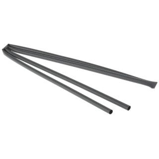 TE Connectivity Heat Shrink Tubing Black 6.4 mm Sleeve Diameter x 1.2 m Length 2:1 Ratio RNF-100-1/4-0-STK