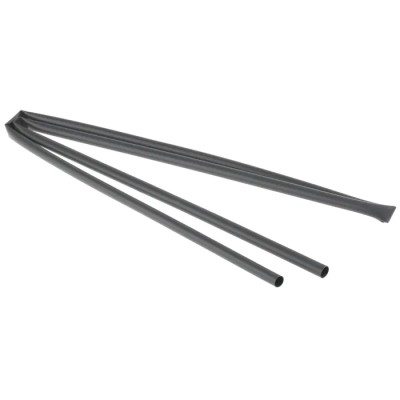 TE Connectivity Heat Shrink Tubing Black 6.4 mm Sleeve Diameter x 1.2 m Length 2:1 Ratio RNF-100-1/4-0-STK