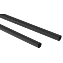 TE Connectivity Heat Shrink Tubing Black 6.4 mm Sleeve Diameter x 1.2 m Length 2:1 Ratio RNF-100-1/4-0-STK