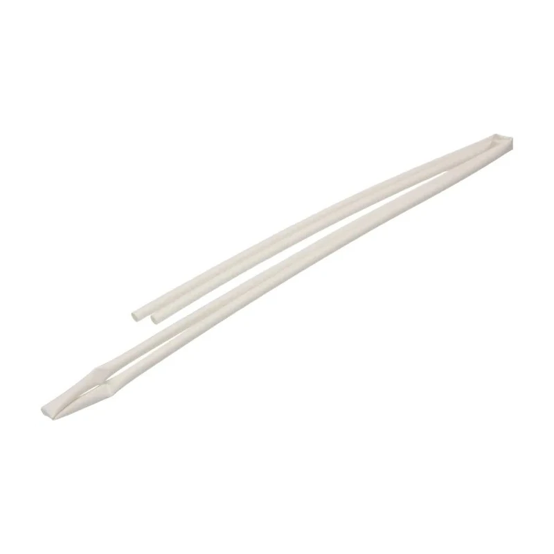 TE Connectivity Heat Shrink Tubing White Polyolefin 4.8 mm Sleeve Diameter 1.2 m Length 2:1 Shrink Ratio RNF-100-3/16-9-STK