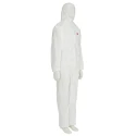 3M Protective Disposable Coverall White Polypropylene Polyethylene 108 to 115 cm Chest XL Model 7000089664
