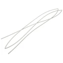 TE Connectivity Heat Shrink Tubing White 1.6 mm Sleeve Diameter x 1.2 m Length 2:1 Ratio RNF-100-1/16-9-STK